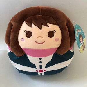 BRAND NEW w/TAGS: Squishmallows 8” My Hero Academia Ochaco Uraraka Plush